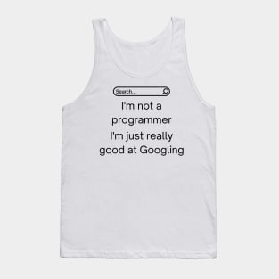 Google Master - Coder Humor Tank Top